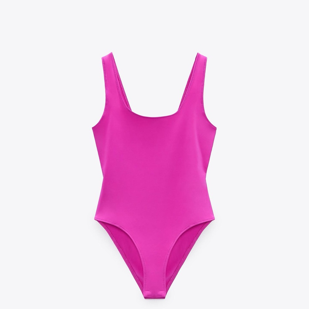 Zara Fitted Stretch Bodysuit